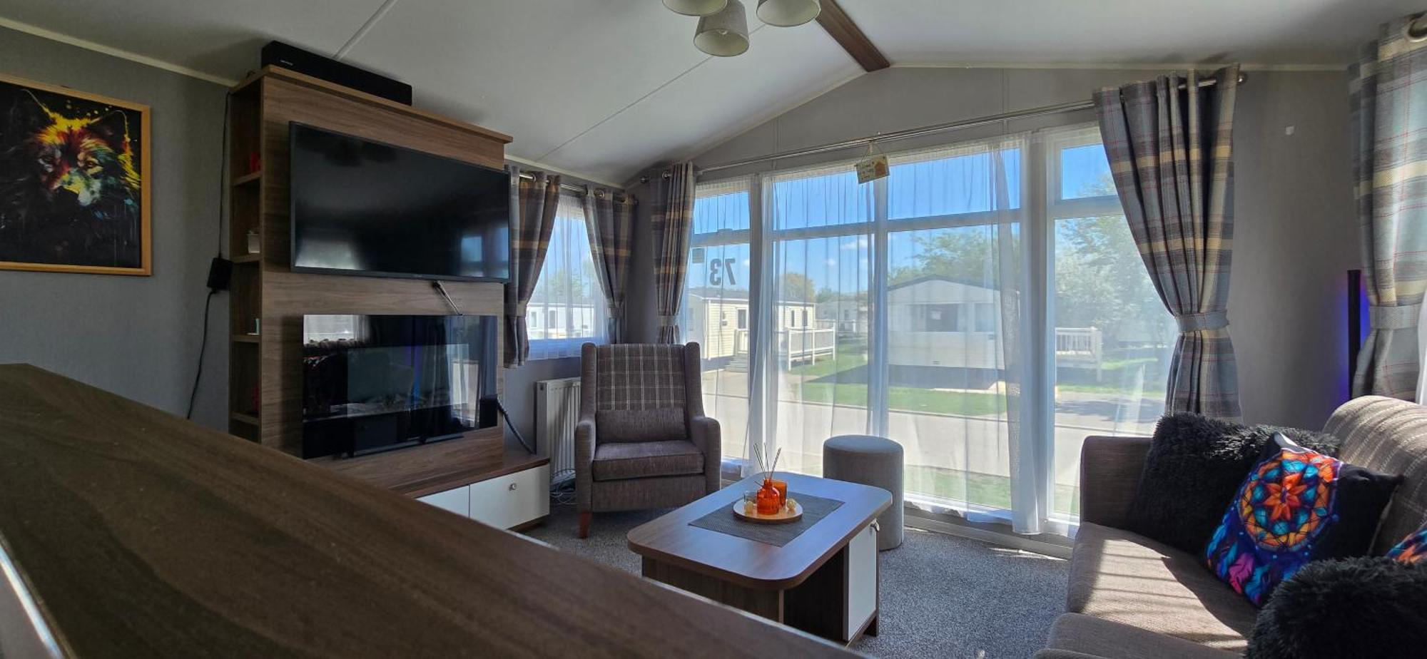 Rj Luxury Caravan Hire With Hot Tub Tattershall Exterior foto